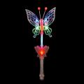 Light-up butterfly wand 17"