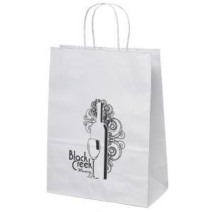 Jenny-White Paper Bag - Flexo Ink Print