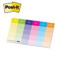 Post-it® Custom Printed Organizational Notes 6 x 10 - 50-sheets / 4 color process