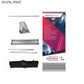 Deluxe Wide Base Banner with Stand and Bag, 33.5x79