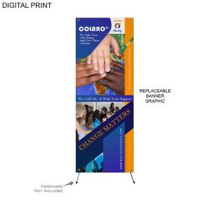 Replacement Graphics for Economical X-Banner, 23x64